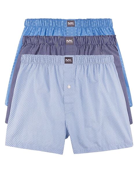 michael kors men's 2 printed woven boxers|Michael Kors Men's 2.